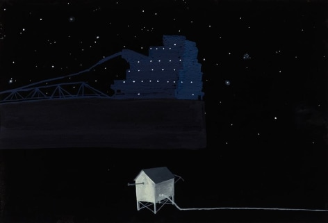 Studies for Little Tube House and the Night Sky