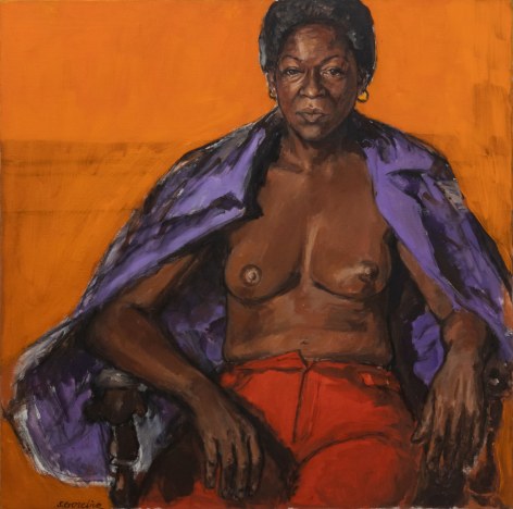 Shirley Gorelick, Untitled (Libby seated), 1971