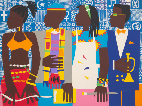 Varnette Honeywood (1950 - 2010), Generations of Creative Genius, 1984