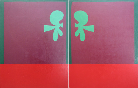 Jorge Fick, Flag #1 and #2, 1969
