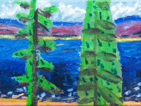 Paul Housley, Two Trees in Canada, 2023