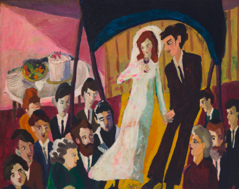 Mimi Gross, The Jewish Wedding, 1963