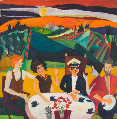 Mimi Gross, Bagno a Ripoli (Firenze), 1961