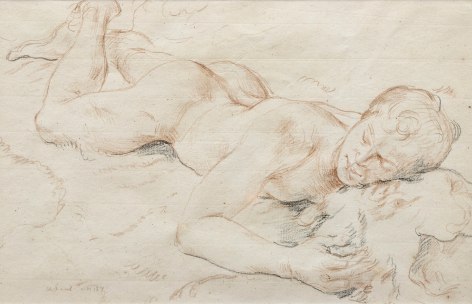 Paul Cadmus, Reclining Nude NM137, c.1974