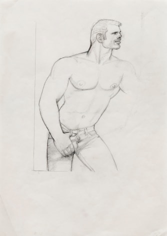 Tom of Finland, Untitled (Preparatory Drawing), c.1981