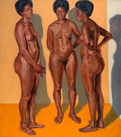 Shirley Gorelick, Three Graces V (Three Graces Black), 1969
