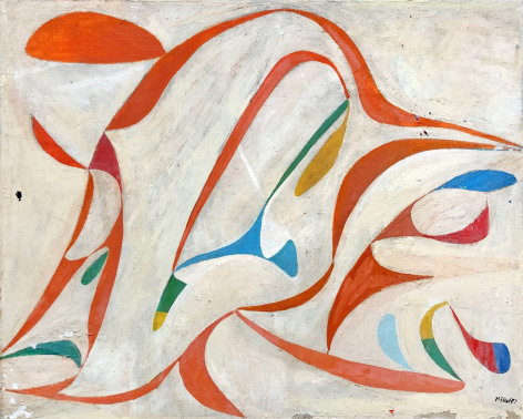 George McNeil (1908-1995), Taut Figures, 1947
