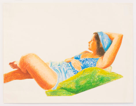Howard Kanovitz, Untitled (Study for Women on Sofa), 1977