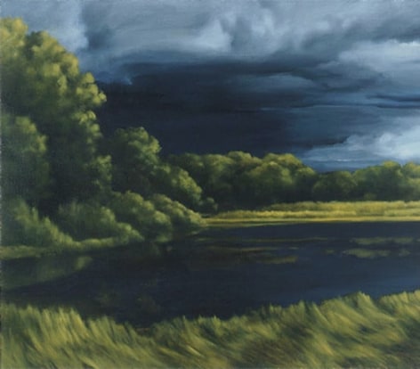 April Gornik, Storm Over Marsh, 2000