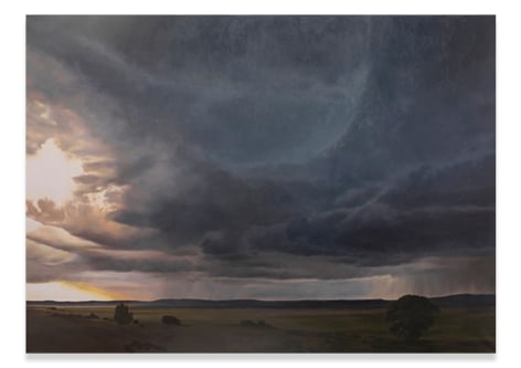 April Gornik, Storm and Plains, 2012