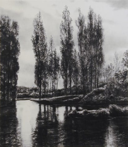April Gornik, Light in the River, 2002