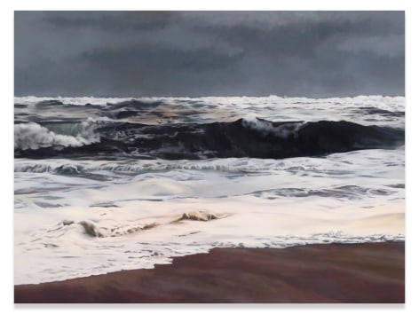 April Gornik, Storm, Light, Ocean, 2014