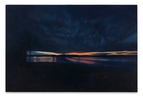 Blue Horizon, 2020,&nbsp;Oil on canvas,&nbsp;24 x 32 inches,&nbsp;61 x 81.3 cm