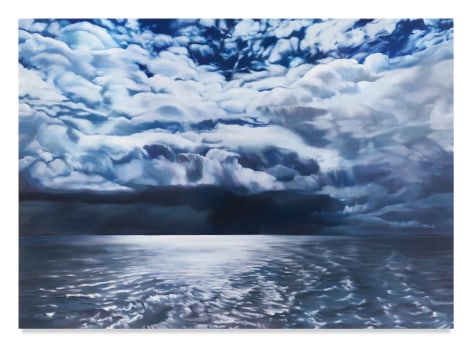 Sea of Light and Dark, 2019, Oil on linen, 75 x 105 inches, 190.5 x 266.7 cm