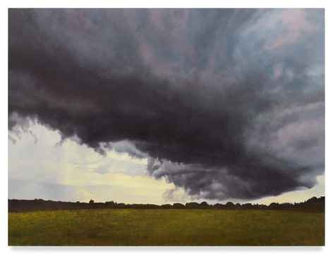 The Falcon&#039;s Eye, 2022, Oil on linen, 72 x 96 inches, 182.9 x 243.8 cm