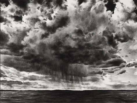 April Gornik, Storm Touching the Coast, 2015
