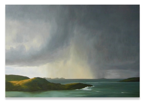 April Gornik, Rain, Light and the Sea, 2003