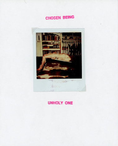 GENESIS BREYER P-ORRIDGE Chosen Being (Unholy One), 2018