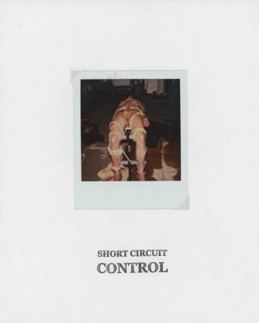 GENESIS BREYER P-ORRIDGE Short Circuit Control, 2018