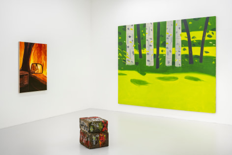 Tree and Leaf (installation view). Courtesy Hannah Barry Gallery &copy; Hannah Barry Gallery. Photography by Damian Griffiths
