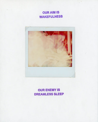 GENESIS BREYER P-ORRIDGE Our Aim in Wakefulness/ Our Enemy is Dreamless Sleep, 2018