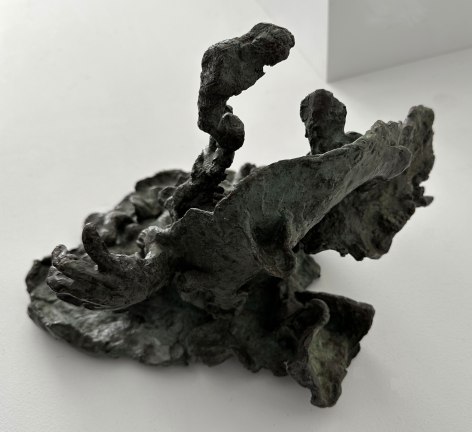 Image of Woman Reclined bronze sculpture by Yulla Lipchitz.