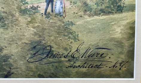 Ware signature on &quot;The Hotel Earlington&quot;.