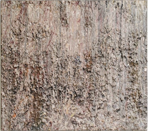 Image of abstract 1983 acrylic painting by Larry Poons entitled &quot;Rum Boat&quot;.