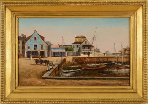 Frame on &quot;The Plaza Basin&quot; by Frank Shapleigh.