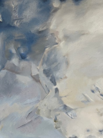 Image detail of 1963 Wind, Ocean, Sun oil painting by Balcomb Greene.