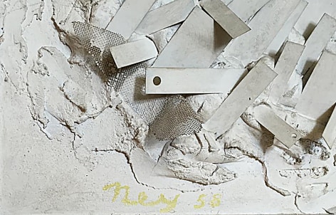 Signature on &quot;Construction&quot; by Lloyd Ney.