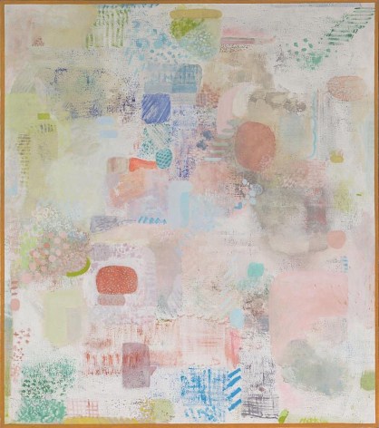 Image of 1967 abstract oil painting by Robert Natkin entitled &quot;Field Mouse #1&quot;.