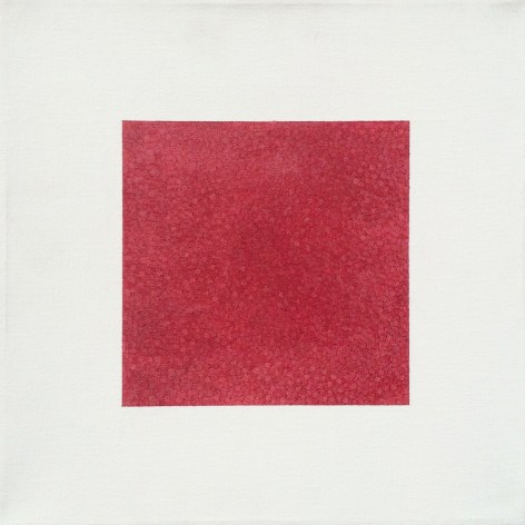 Image of sold abstract oil painting by Jacob El Hanani titled &quot;Adumim Alef&quot;.