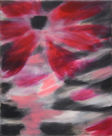 BRINTZ GALLERY, ROSS BLECKNER, Untitled, 2011, Oil on canvas, 20 by 16 inches, Flora, Unique Art