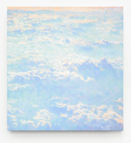 BRINTZ GALLERY, MARTINE POPPE, Flatness extends into depth, 2023, measures 63 by 59 inches, Unique Art