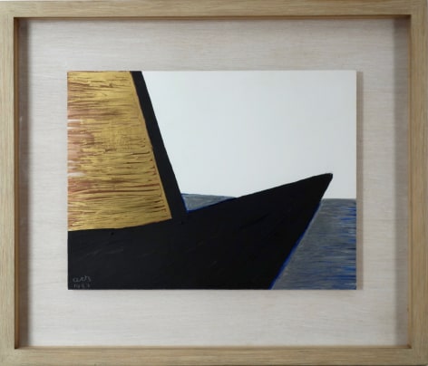 Anna-Eva Bergman, Untitled (Petit demi-barque), 1983