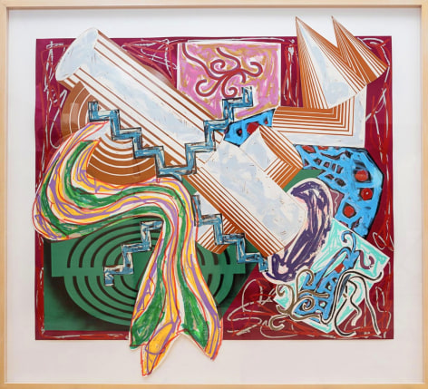 Frank Stella, Then Came a Stick and Beat the Dog, Illustrations After El Lissitzky's Had Gadya, 1984