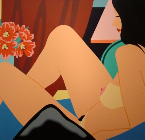 Tom Wesselmann, 1931 - 2004, Helen Nude, 1981, Screenprint in Colors, H 31&rdquo; x W 32&rdquo;, Signed, Dated Lower Right - &quot;Wesselmann '81&quot;