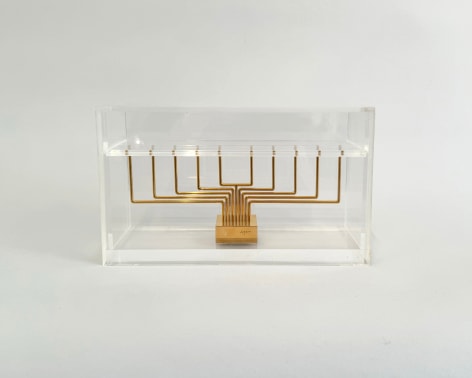 Yaacov Agam, Menorah, 1979