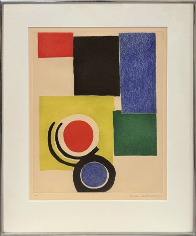 Sonia Delaunay, Untitled (Composition polychrome), 1970
