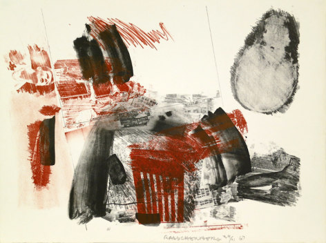Robert Rauschenberg Test Stone #3 (from Booster and 7 Studies) 1967