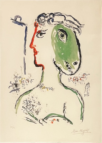 Marc Chagall, L&rsquo;Artiste Ph&eacute;nix, 1972