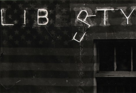 7.&nbsp;Anthony Barboza (African-American, b. 1944), Liberty - Pensacola, Florida (Composite with American Flag), 1966