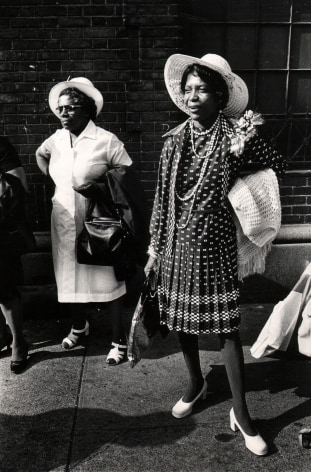 9. Anthony Barboza (African-American, b. 1944), Sunday, Harlem, New York, c. 1970s