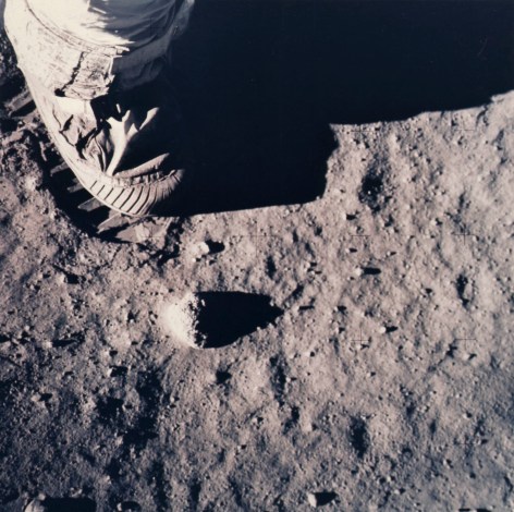 7. NASA, Buzz Aldrin&#039;s boot and footprint in lunar soil&nbsp;(Aug. 8, 1969 Issue, p. 21), 1969