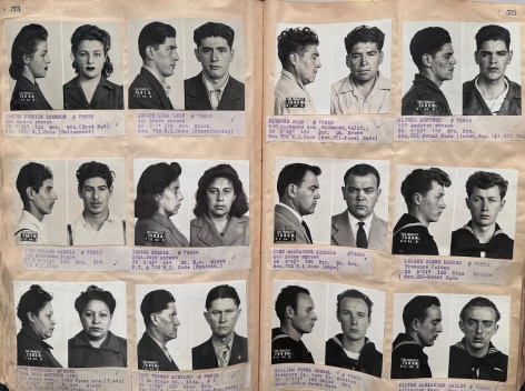 Mugshot Album San Francisco 1943-1946