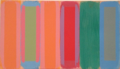 Untitled, 1998, acrylic on canvas, 16 x 28 in.