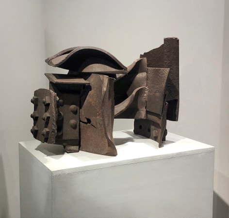 A sculpture in found steel by Richard Stankiewicz