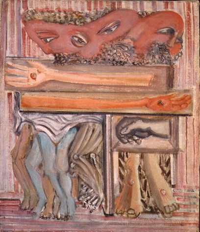 Mark Rothko, Crucifix, 1941-42, oil on canvas, 27 x 25 1/8 in., CR#187