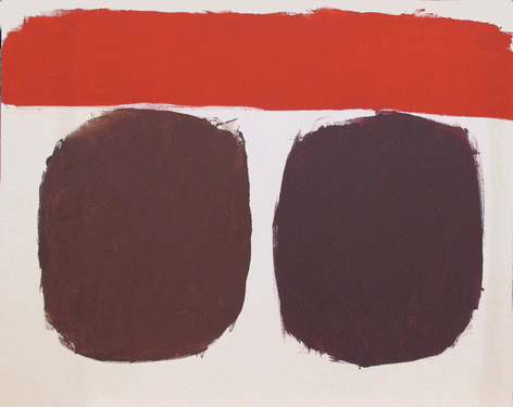 Untitled, 1963, oil on canvas, 24 x 30 in.